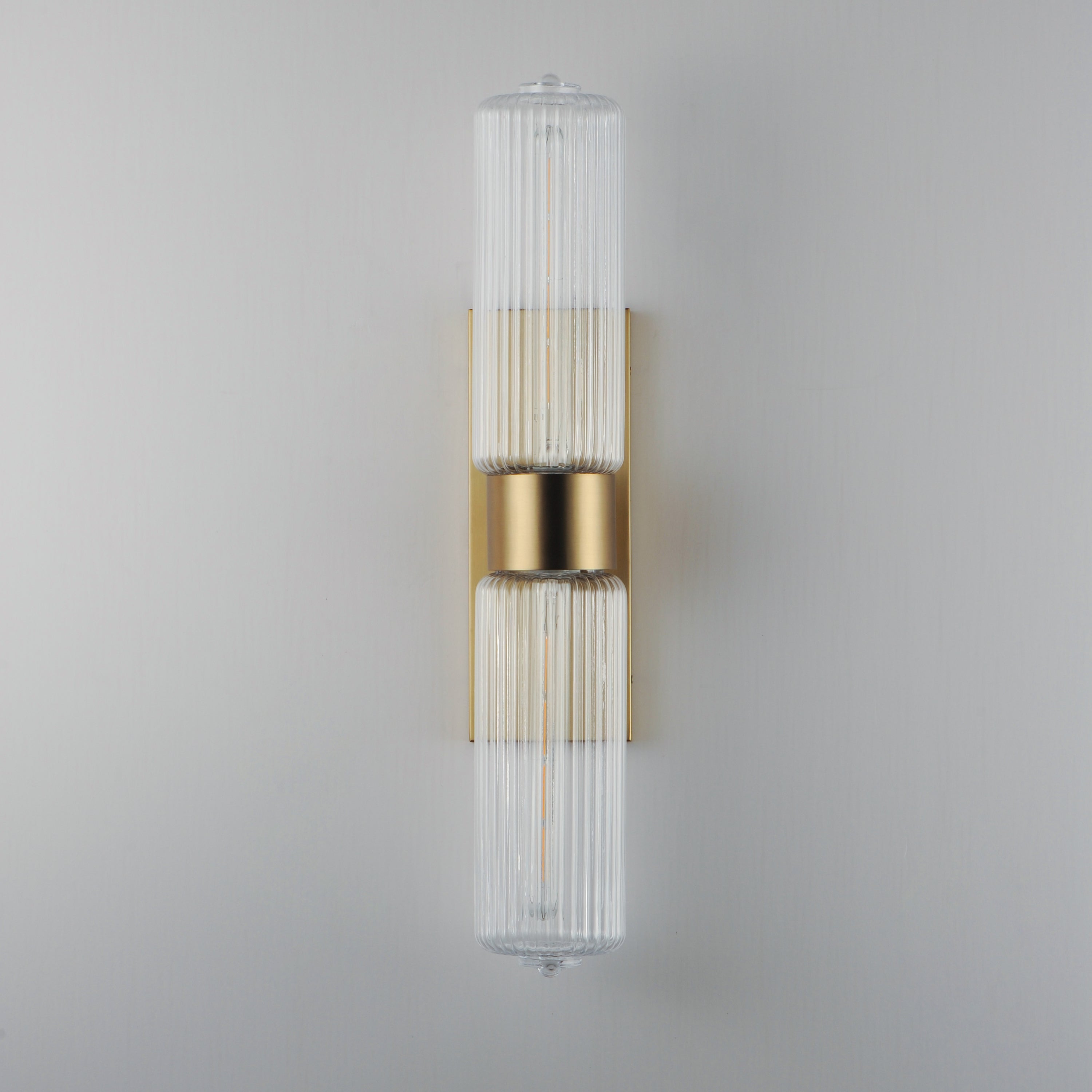 Kasbah 2 Light Sconce Brass