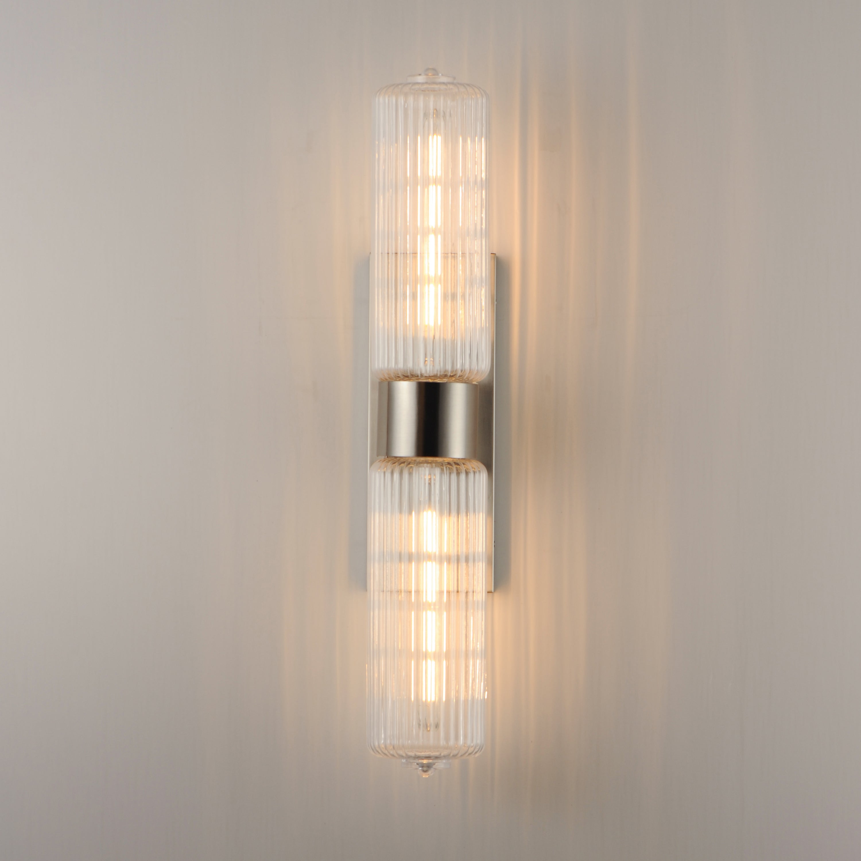 Kasbah 2 Light Sconce Nickel