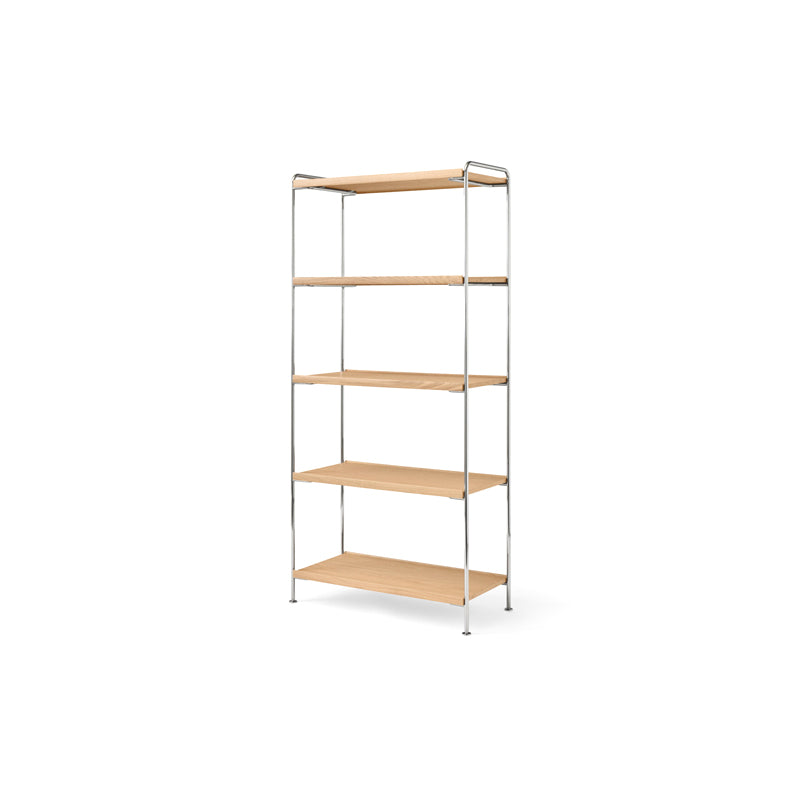 Alima Shelving NDS6 Chrome/Oak