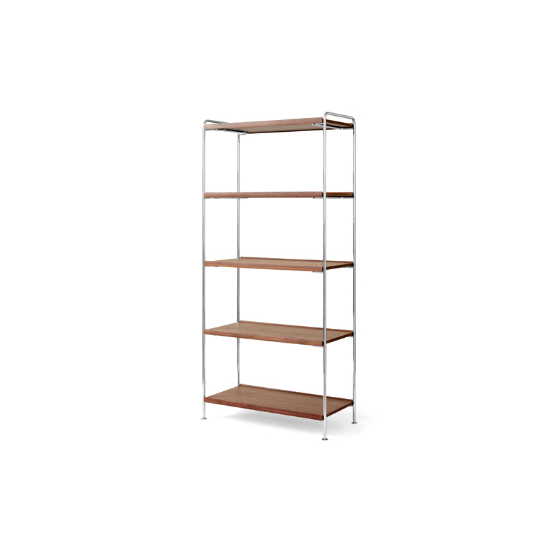 Alima Shelving NDS6 Chrome/Walnut