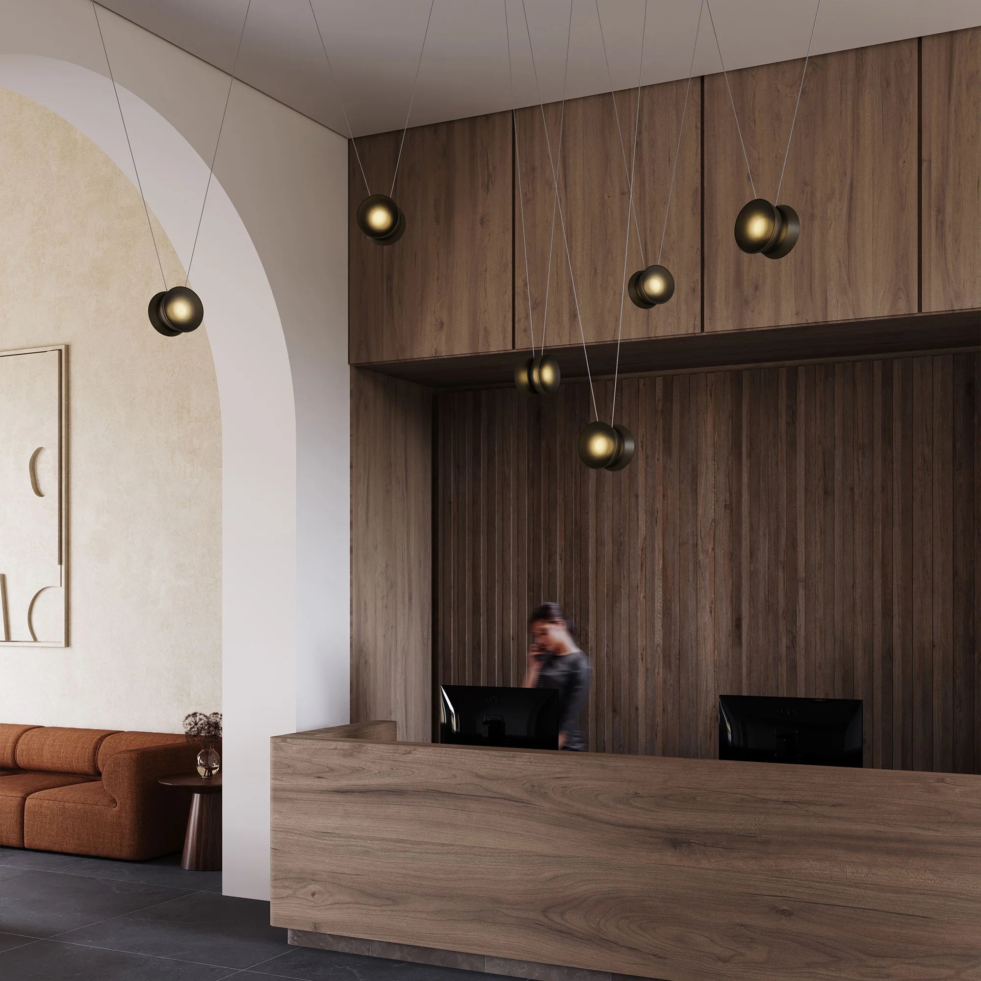Yoyo 6 Light Chandelier