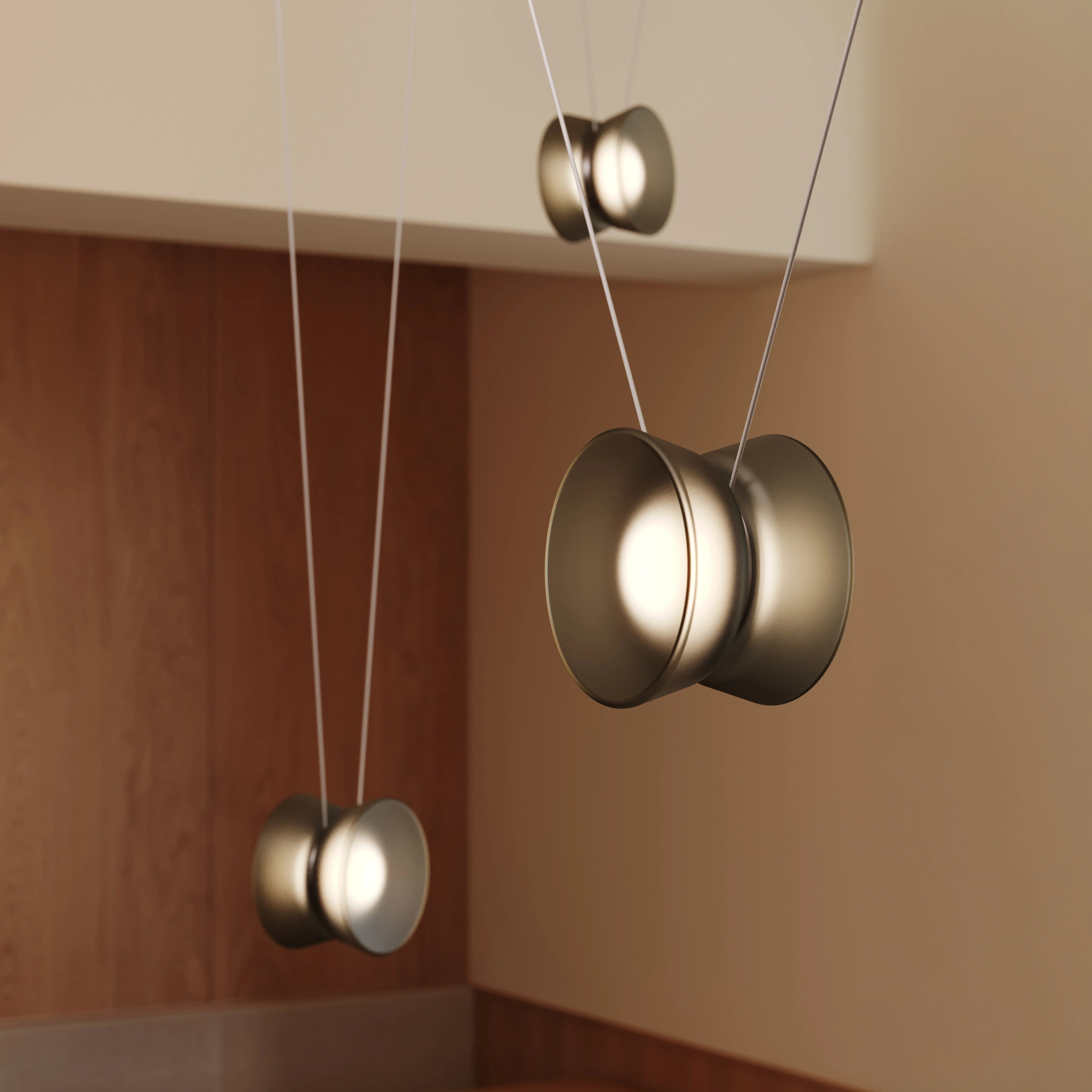Yoyo 3 Light Chandelier