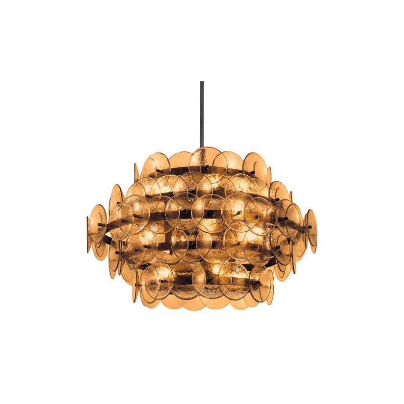 Loren 12 Light Chandelier Bronze