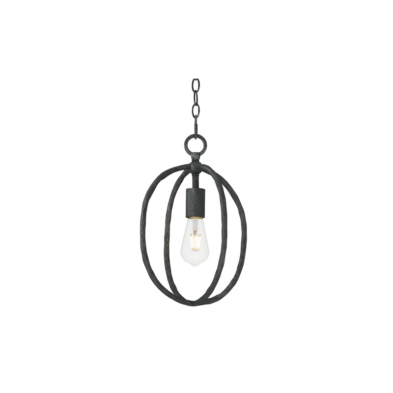 Martel 1 Light Mini Pendant Black