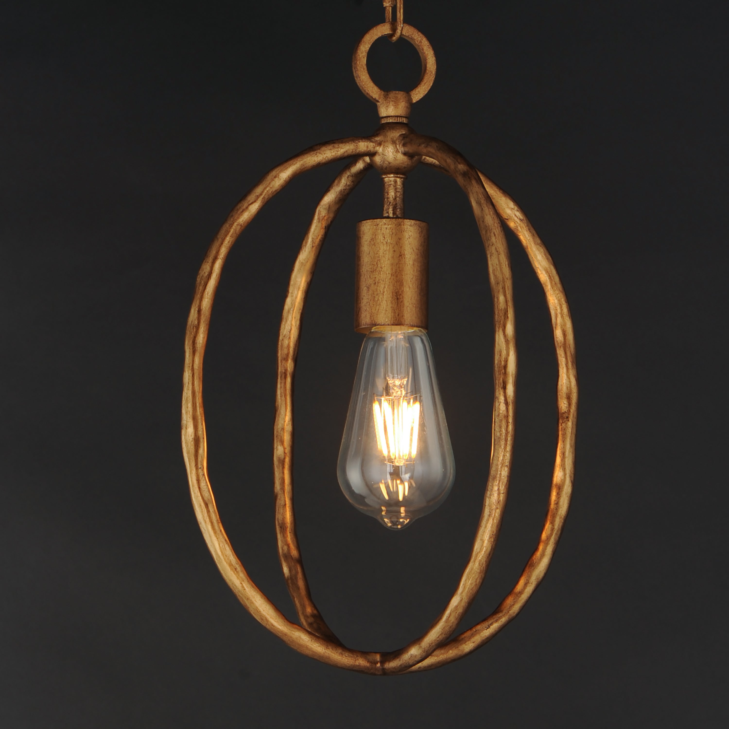 Martel 1 Light Mini Pendant Gold