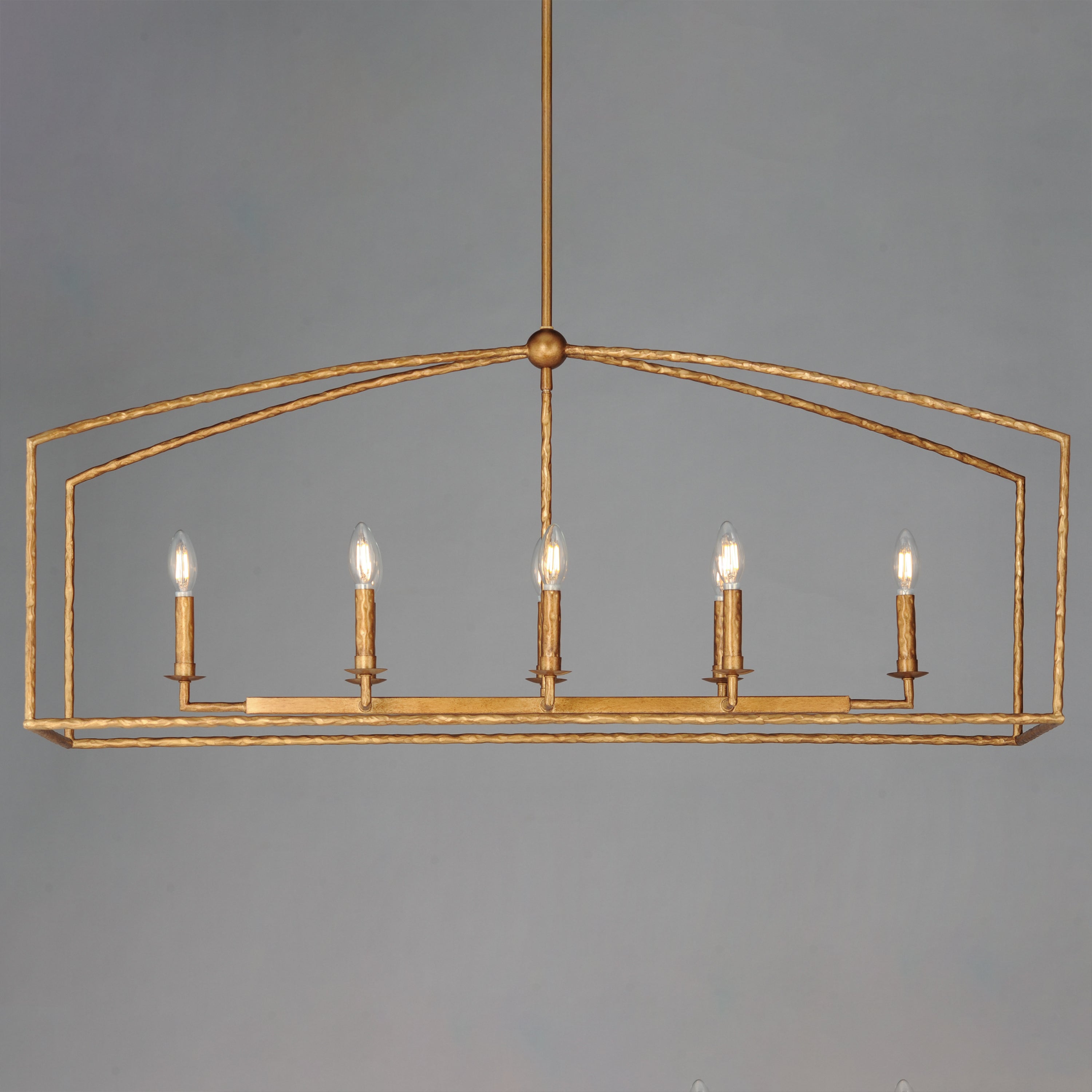 Martel 8 Light Chandelier Gold