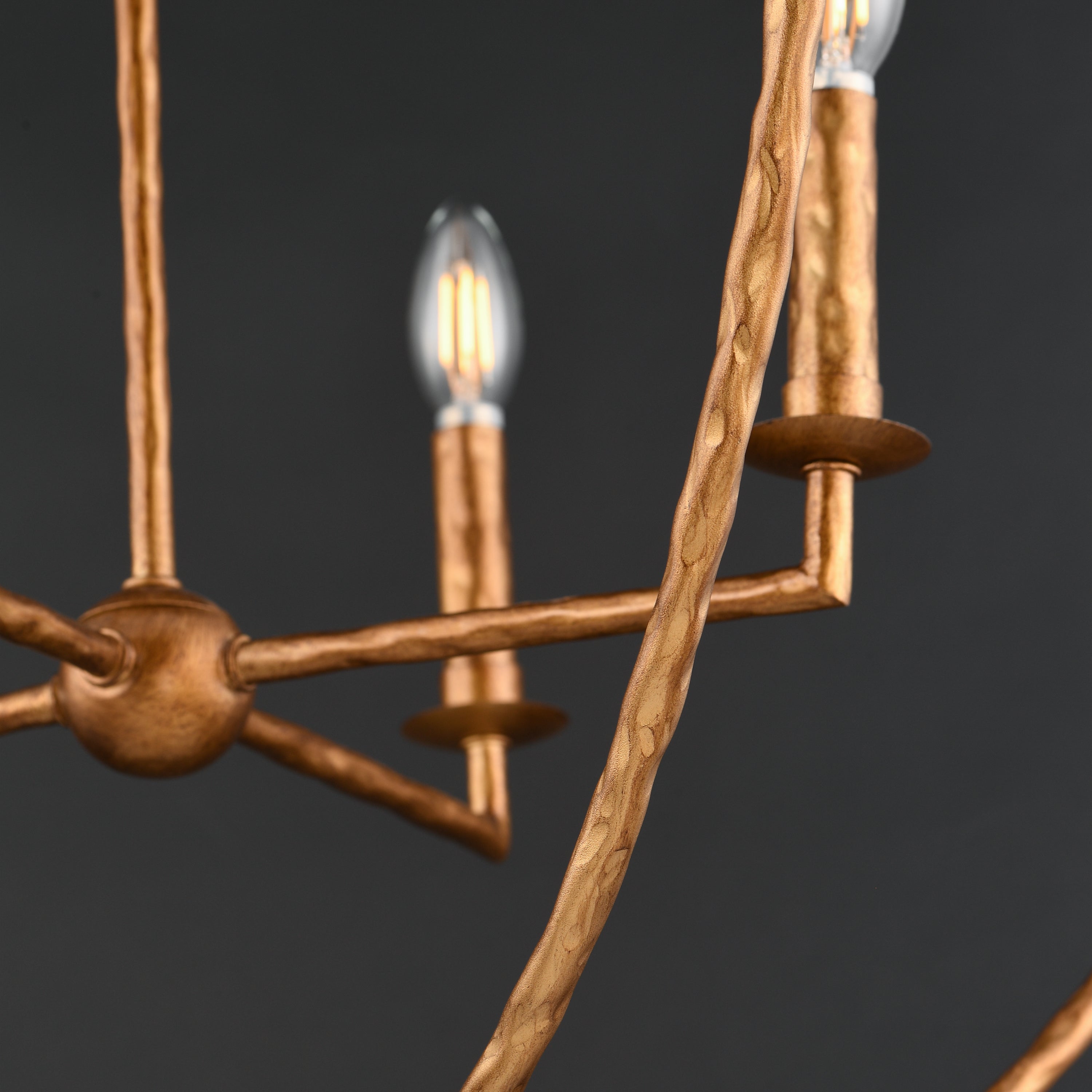 Martel 8 Light Pendant Gold