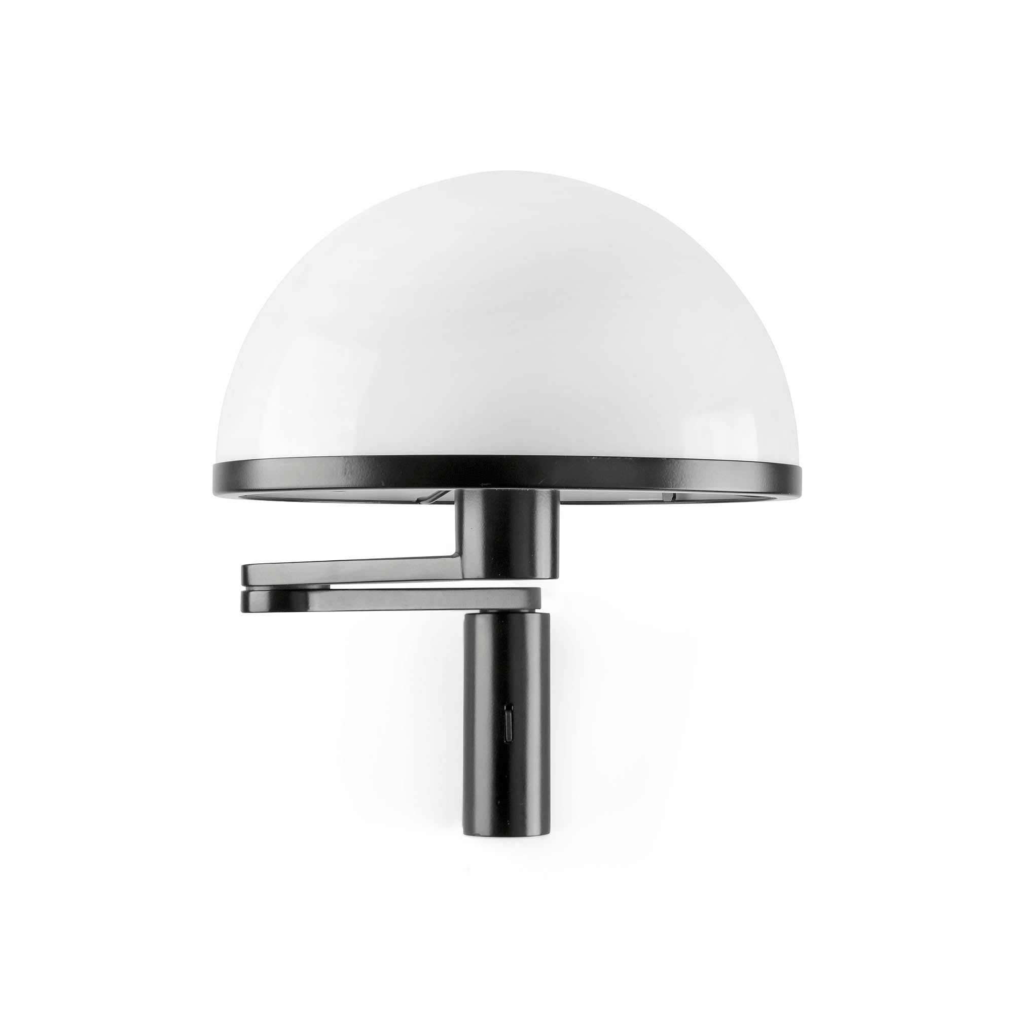 Dome Pared Con Brazo Orientable Negro