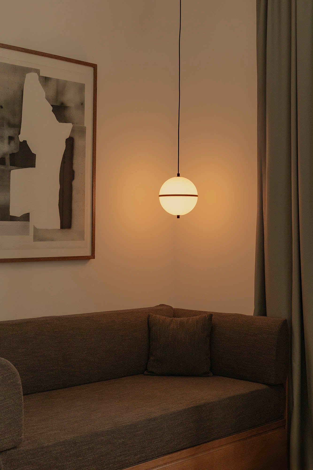 Dome S Pendant Black