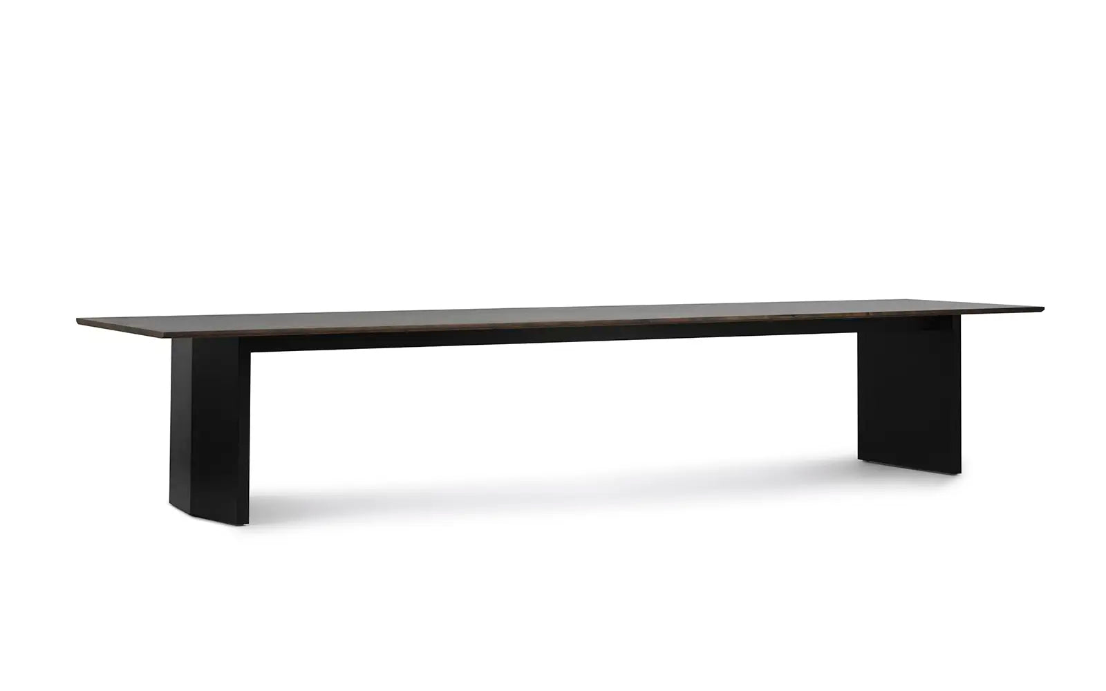 Panel Table XL Black/Dark Brown