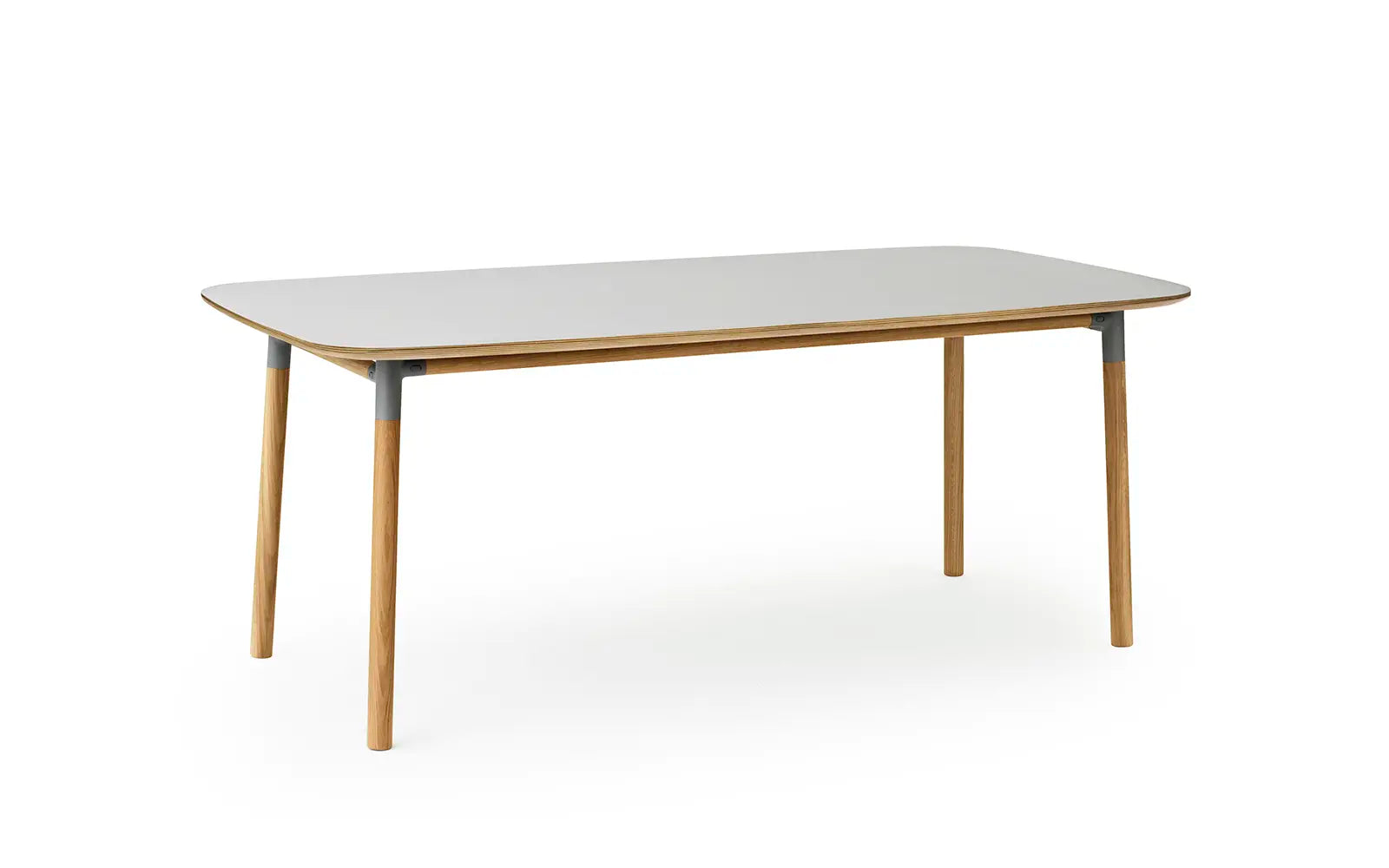 Form Table Large Grey/Oak