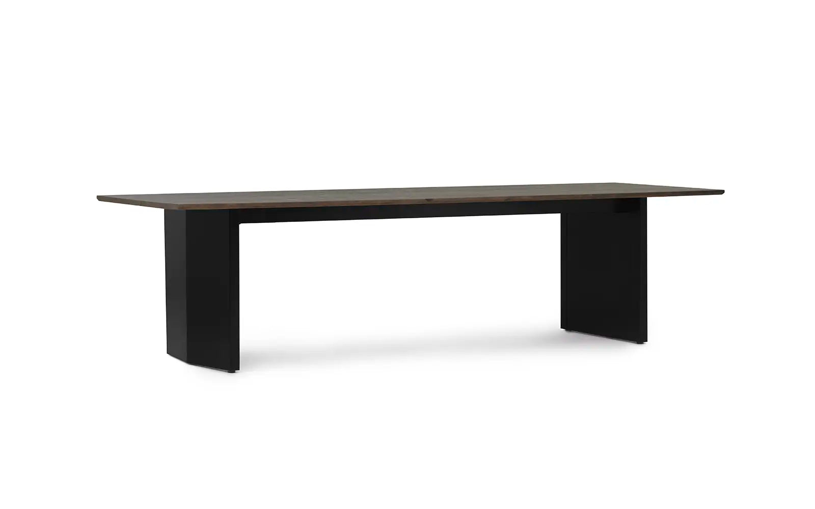 Panel Table Large Black/Dark Brown