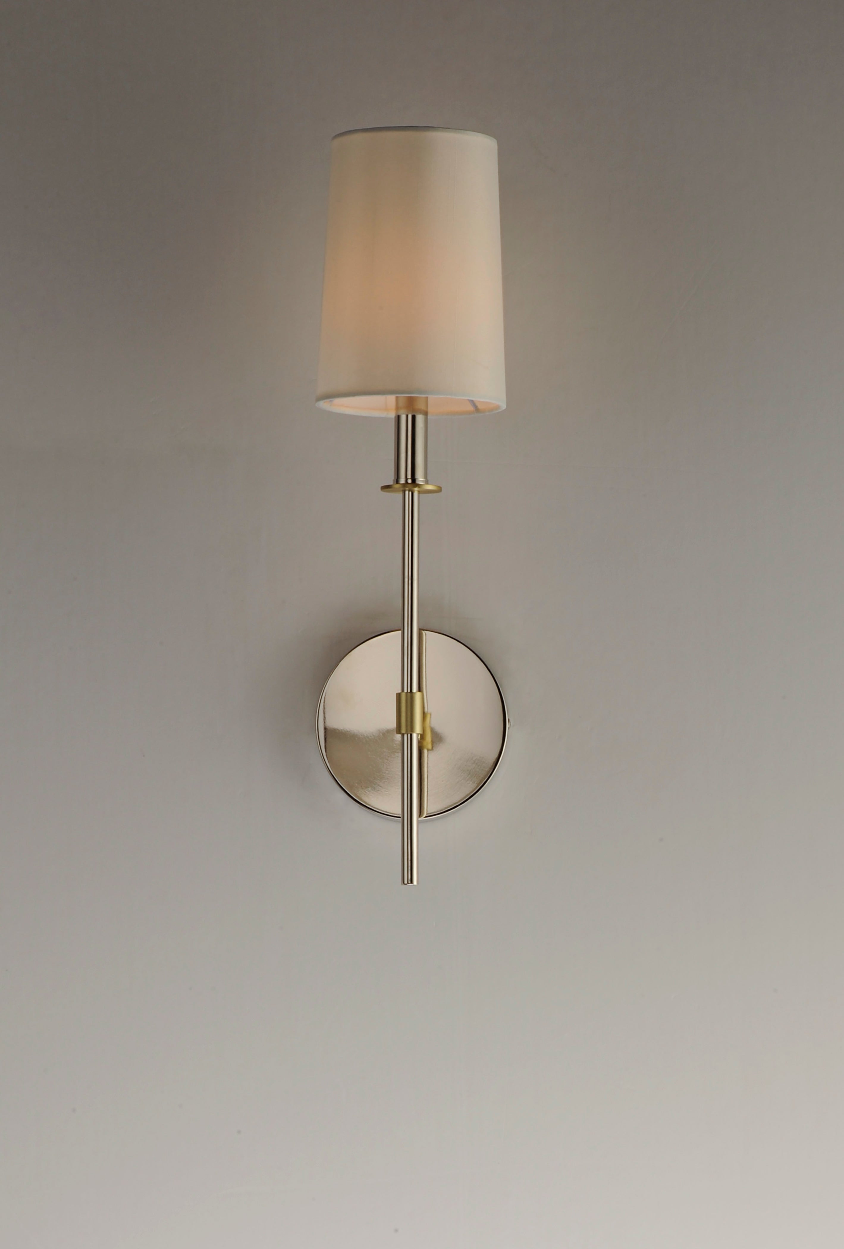 Uptown Sconce Brass/Nickel