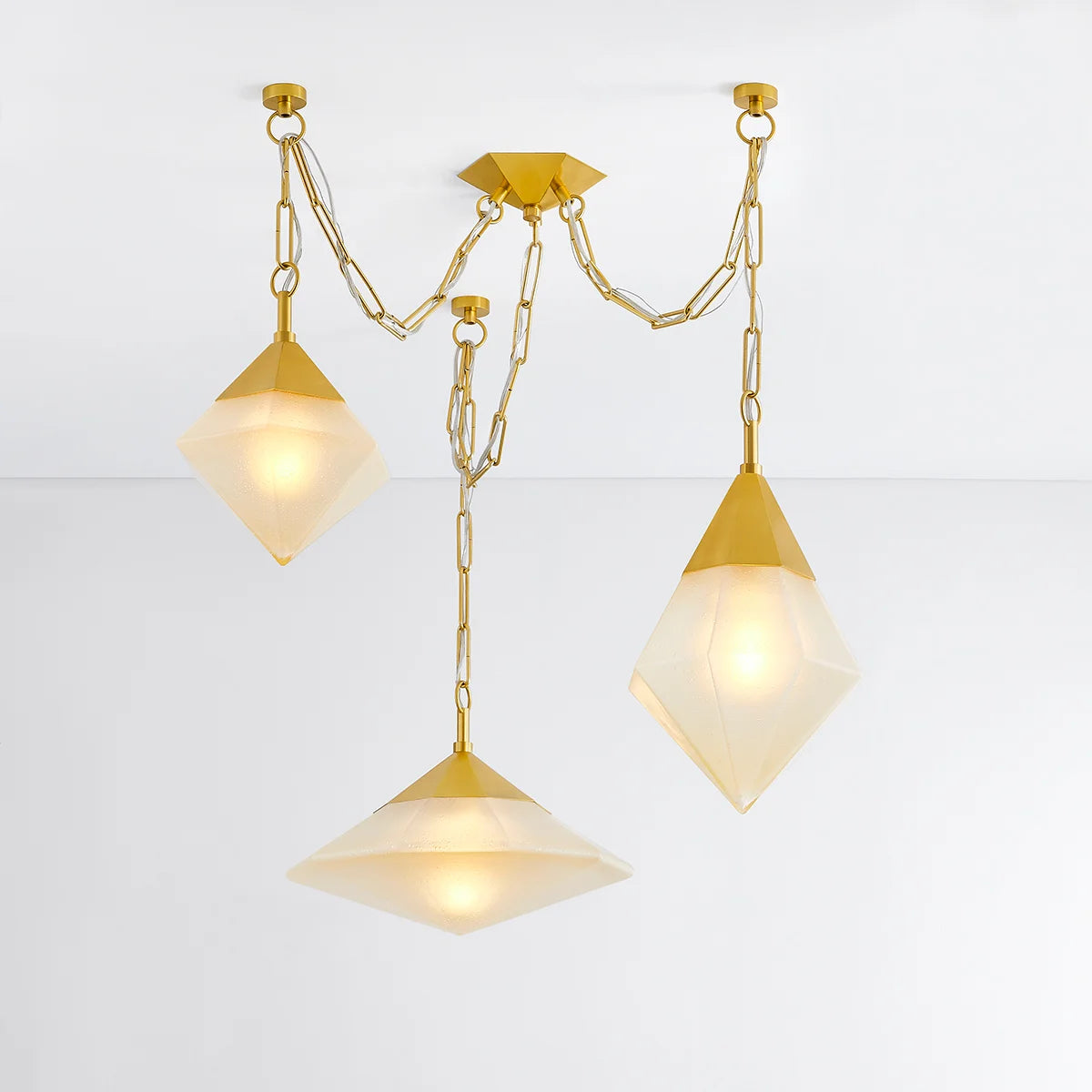 Angelique Pendant Brass Small