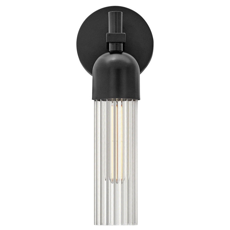 Soren Medium Sconce Black