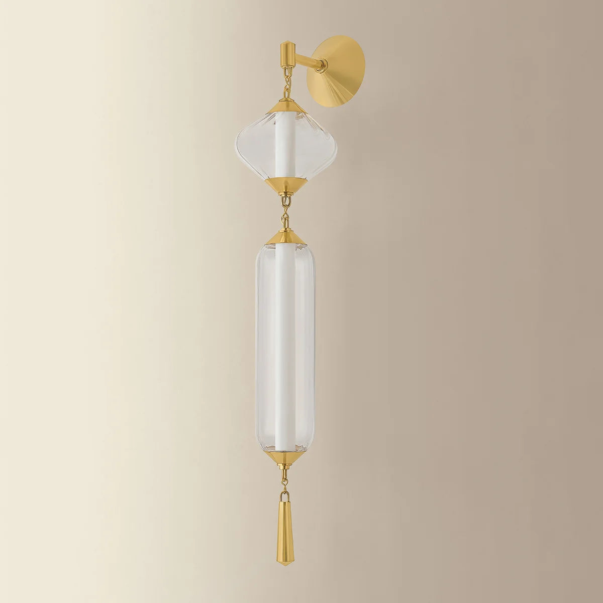 Fiorello Wall Sconce Brass