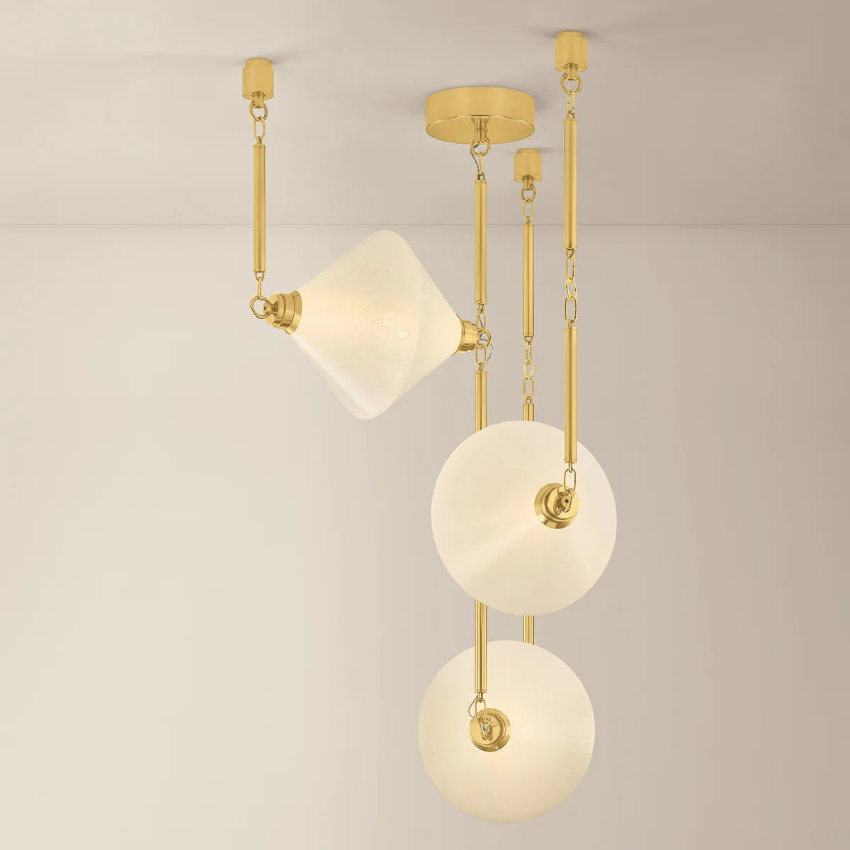 Solara Pendant Brass Medium
