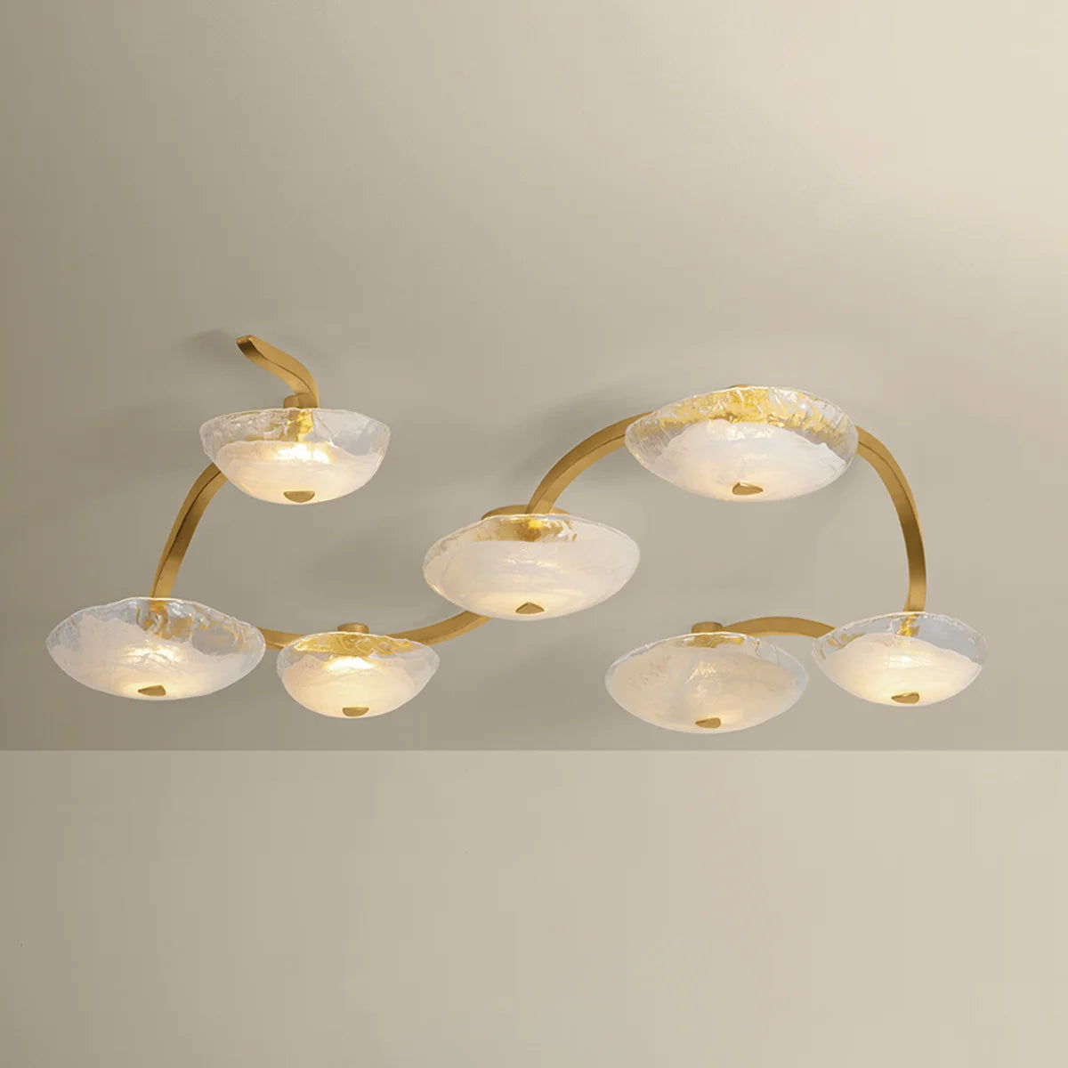 Kune Flush Brass Large