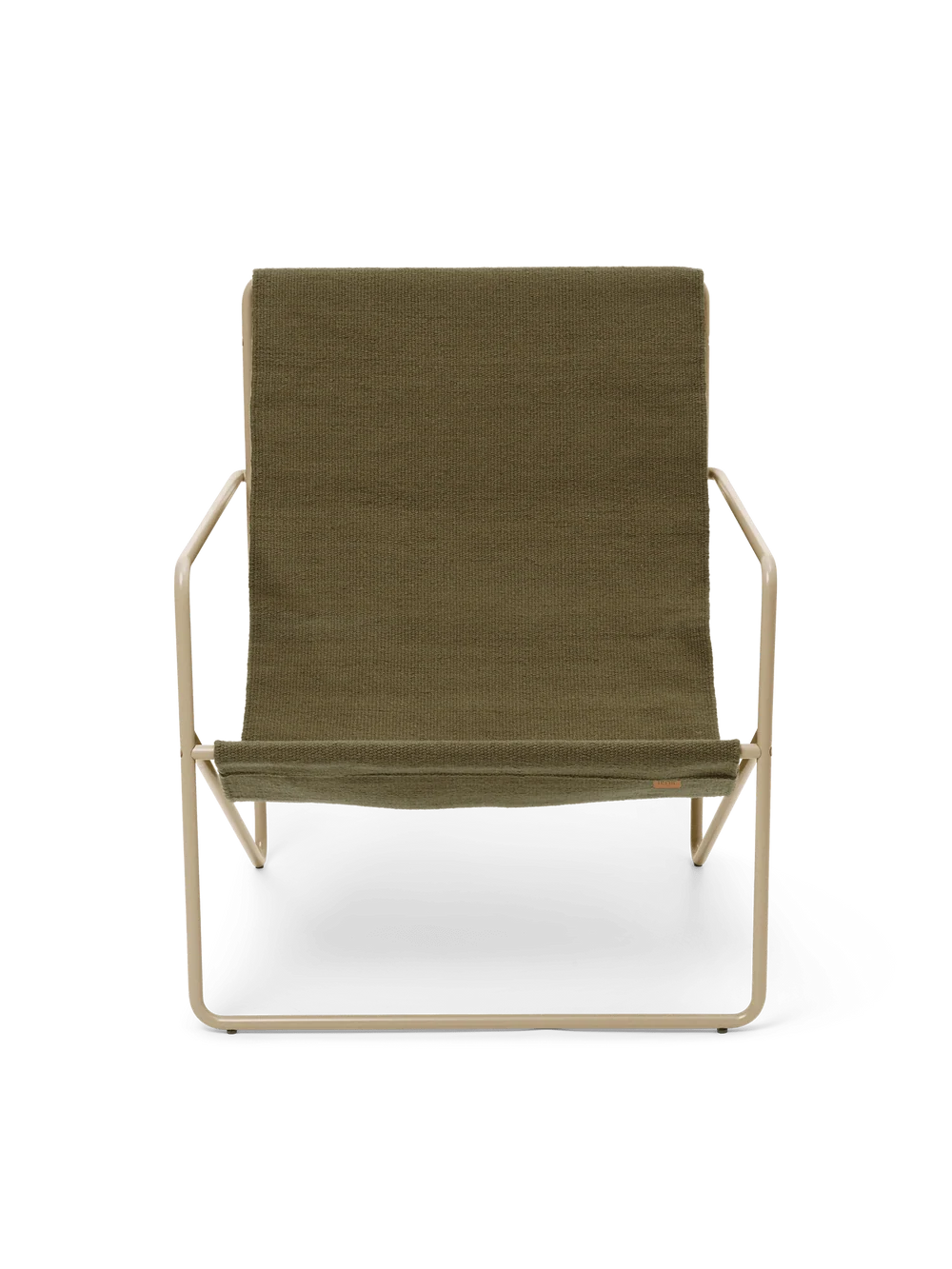 Desert Lounge Cashmere Chair White/Olive