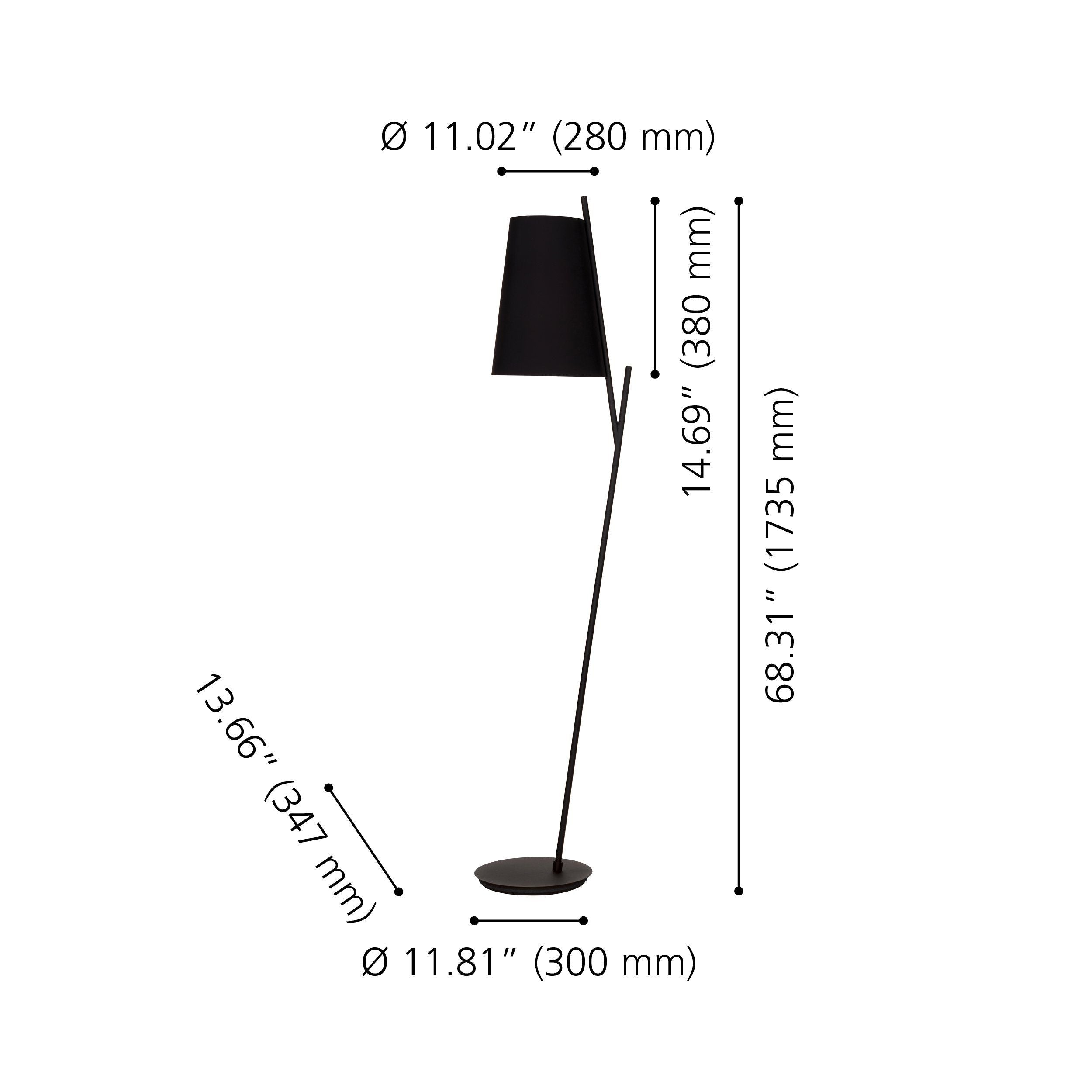 Petrosa Floor Light