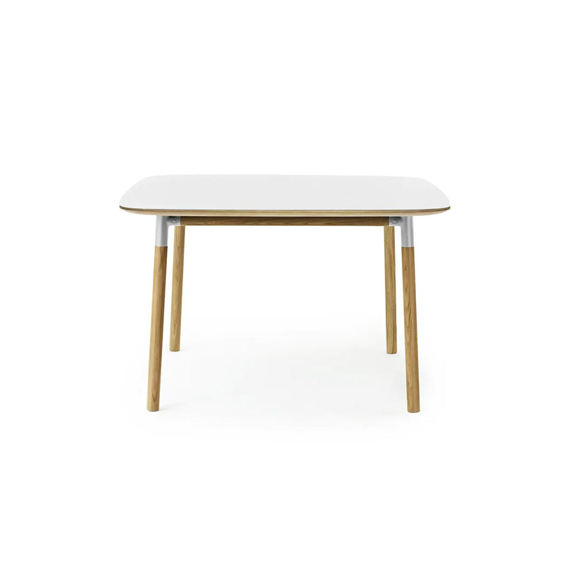 Form Table Small White/Oak