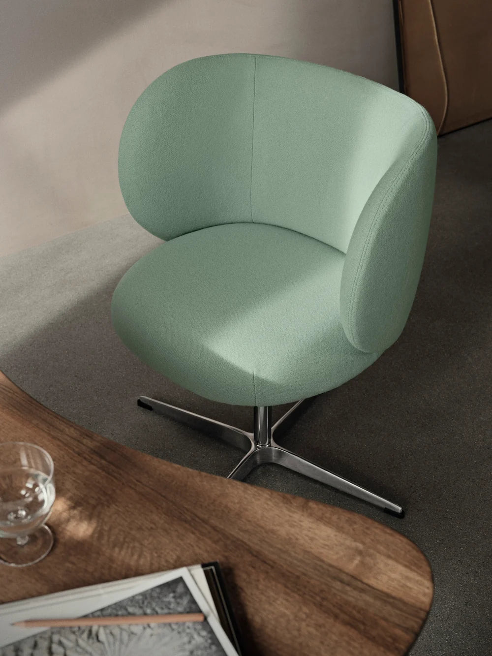 Rico Dining Chair Swivel Tonus Mint