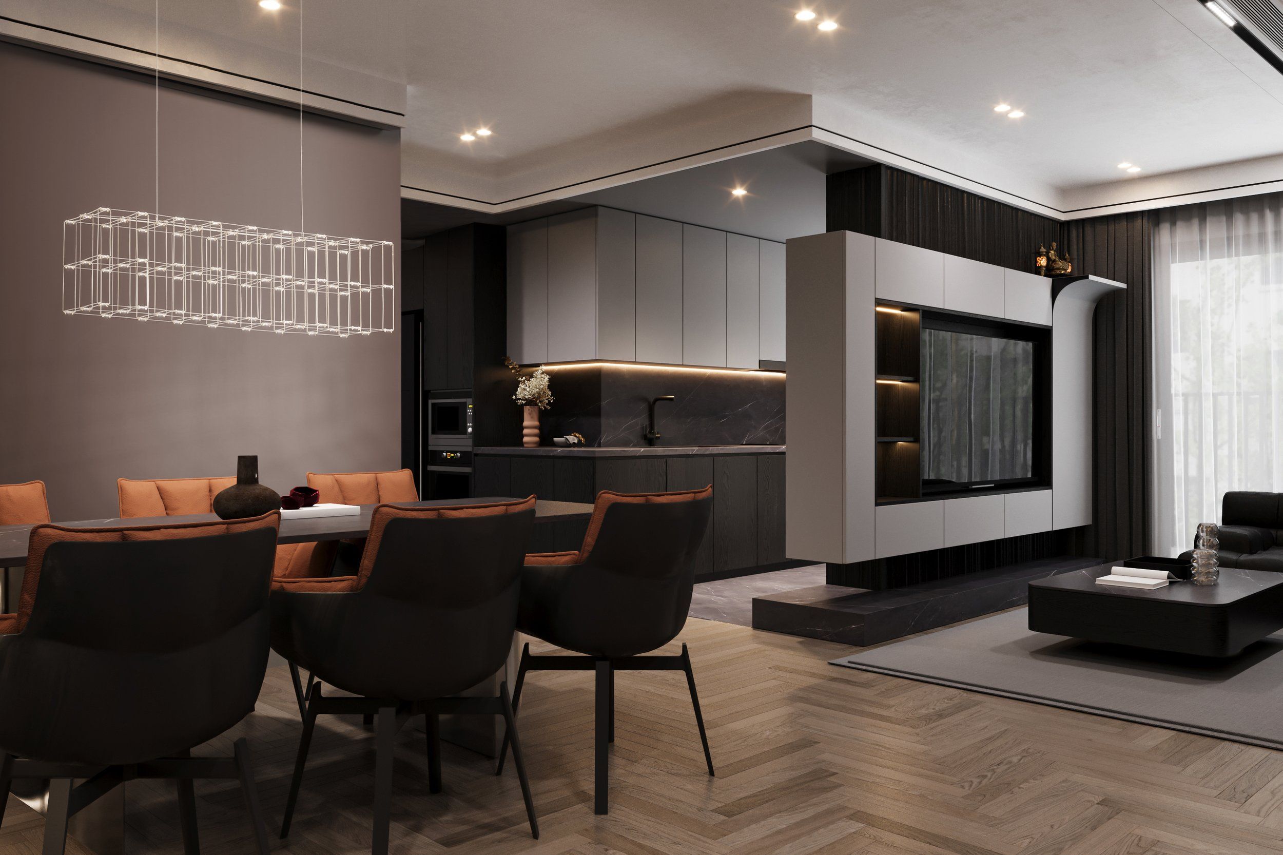Frontera Linear Pendant