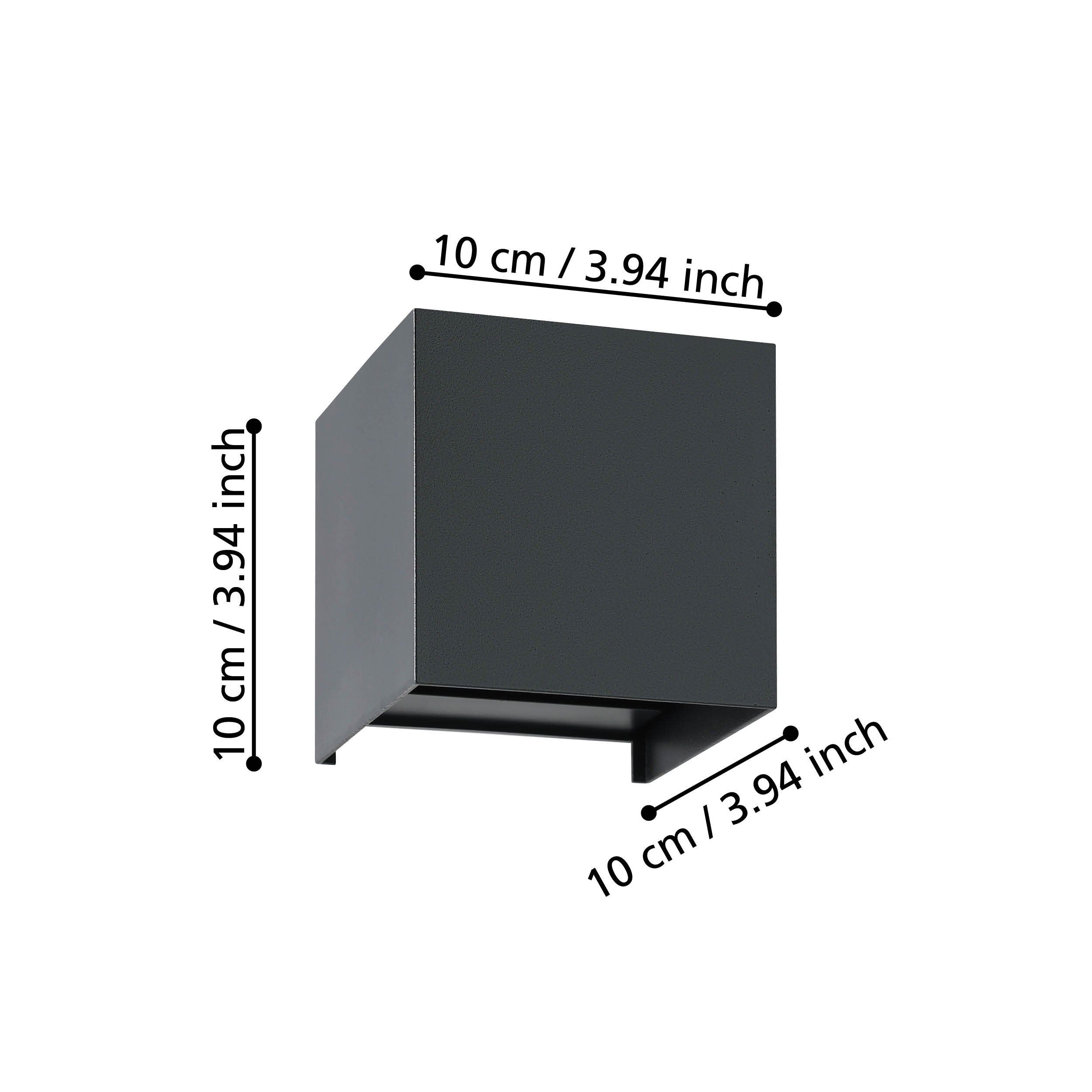 Valmontone Wall Sconce Black