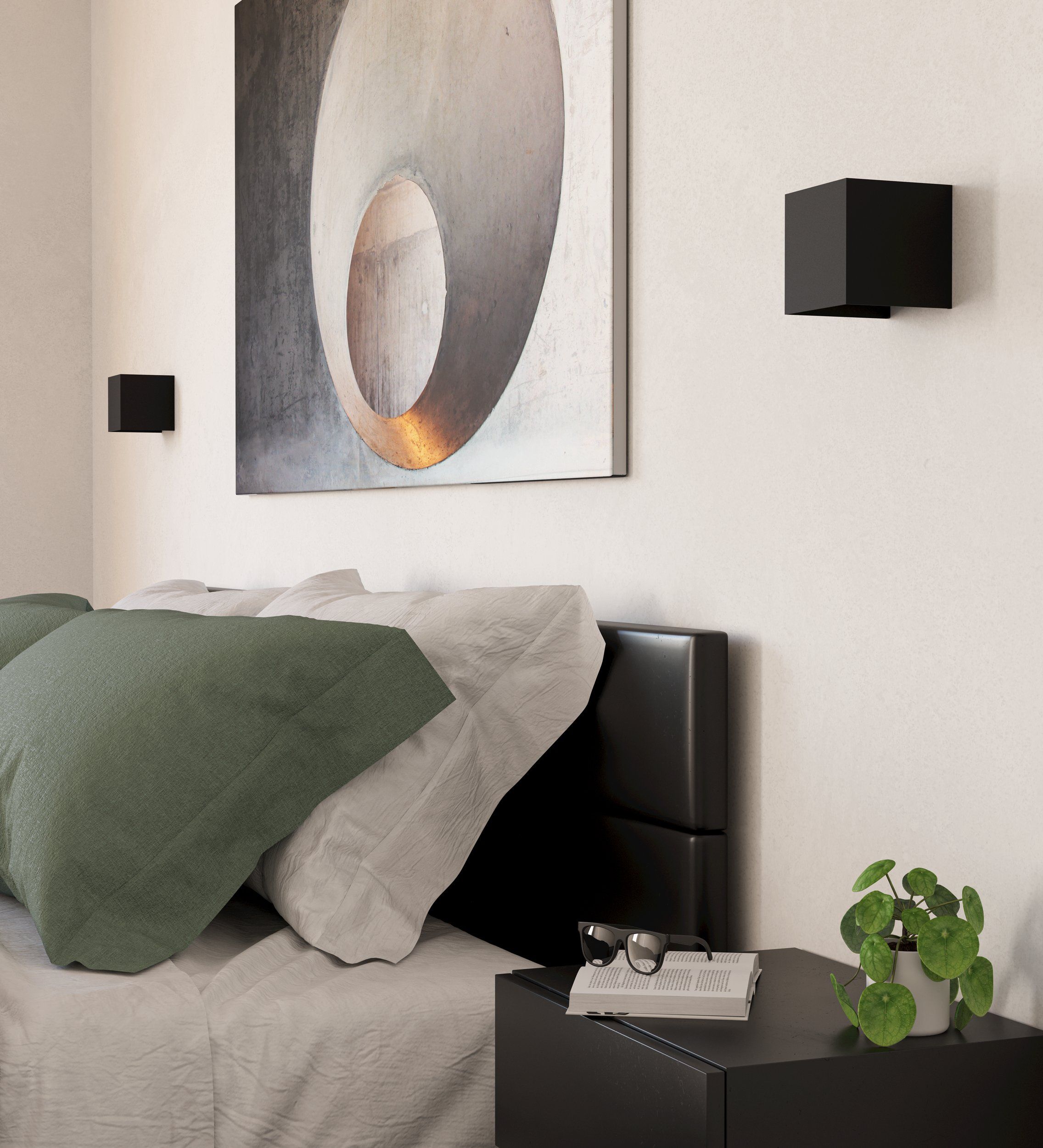 Valmontone Wall Sconce Black