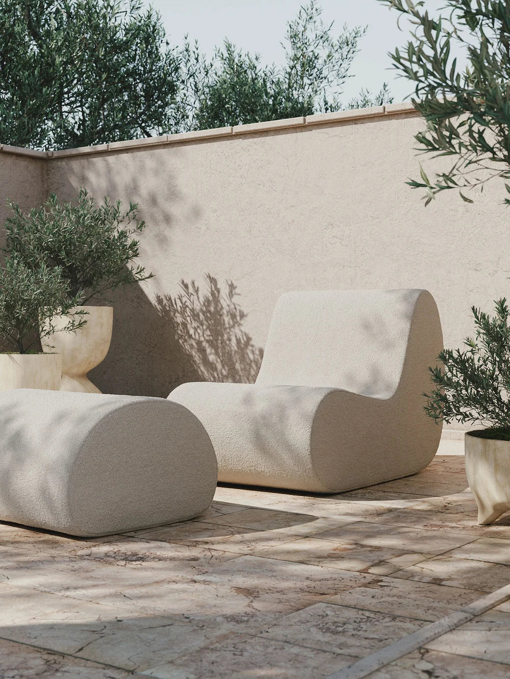 Rouli Pouf Off-White