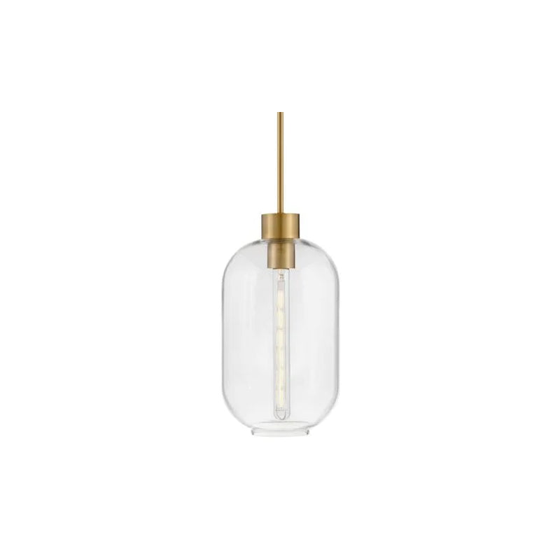 Greer Small Pendant Brass