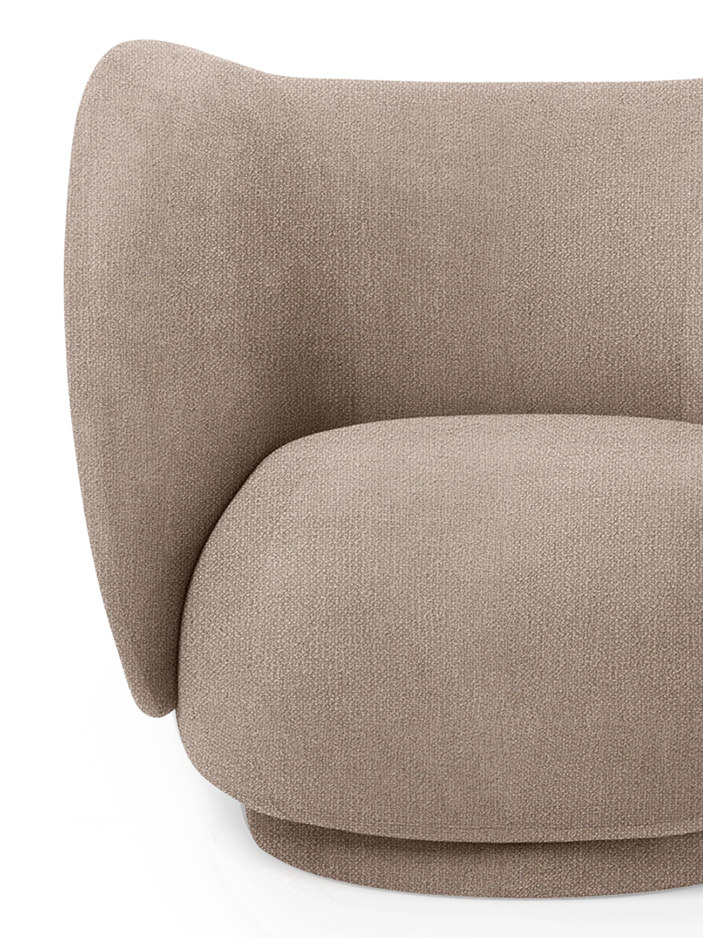 Rico Lounge Chair Swivel Sand