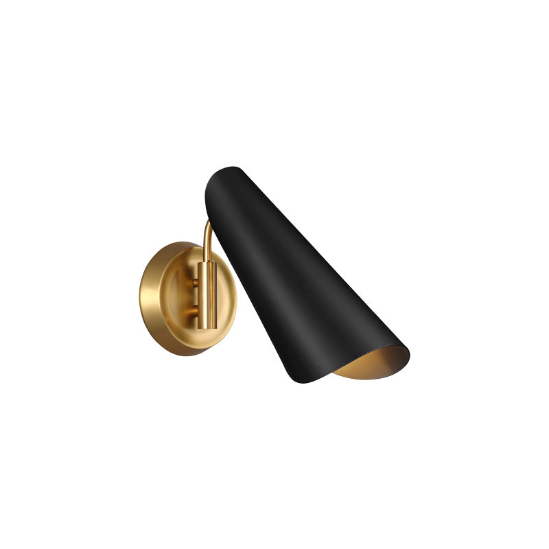 Tresa One Light Sconce Black