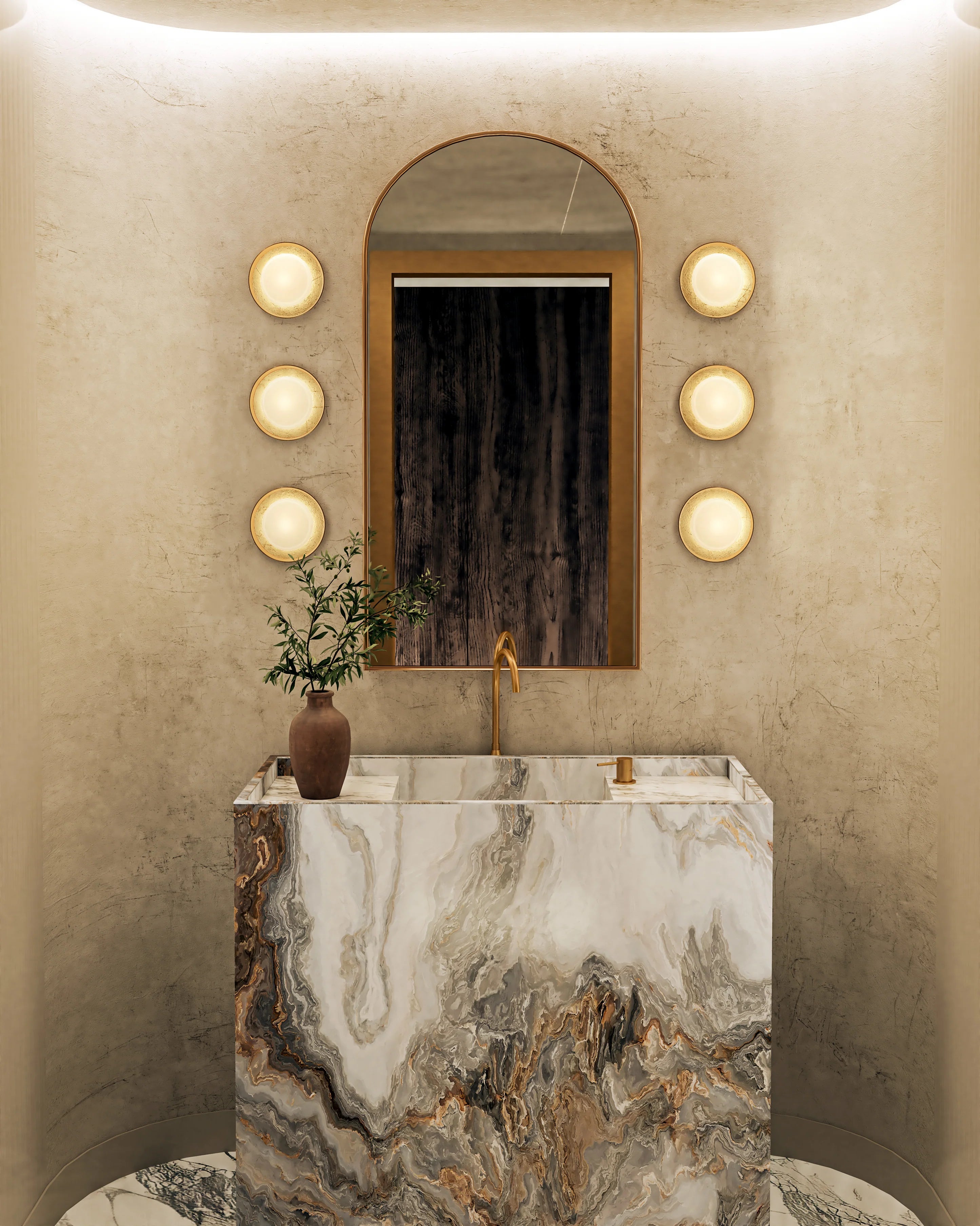 Alonso Wall Brass