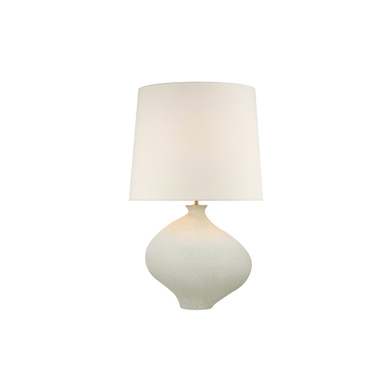 Celia Large Left Lamp White