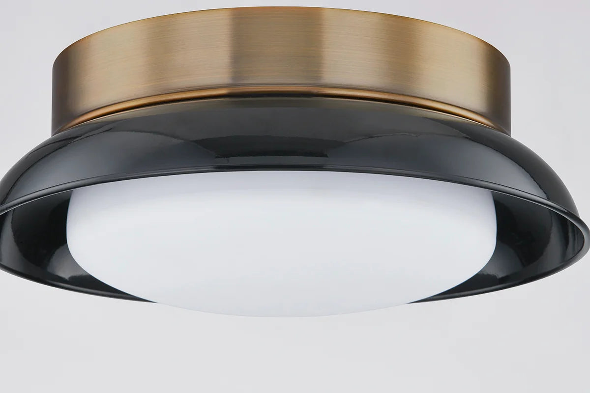 Arnie Flush Mount Black