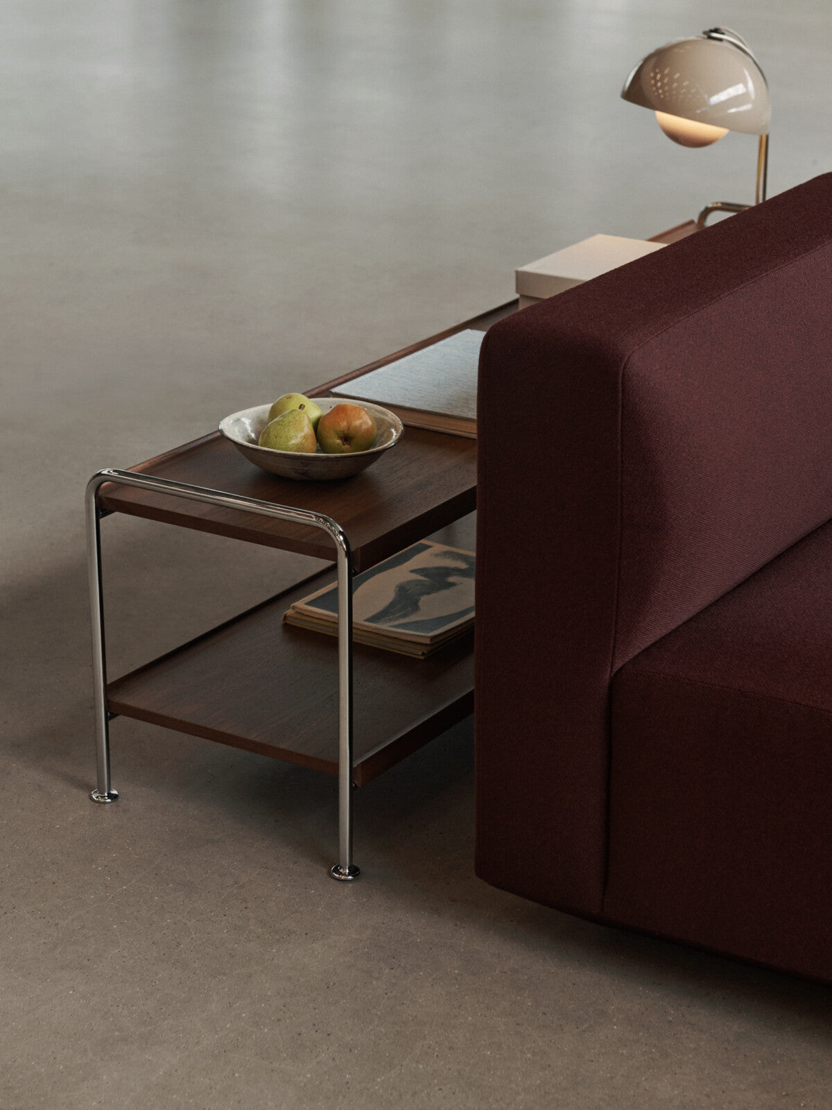 Alima Console NDS4 Chrome/Walnut