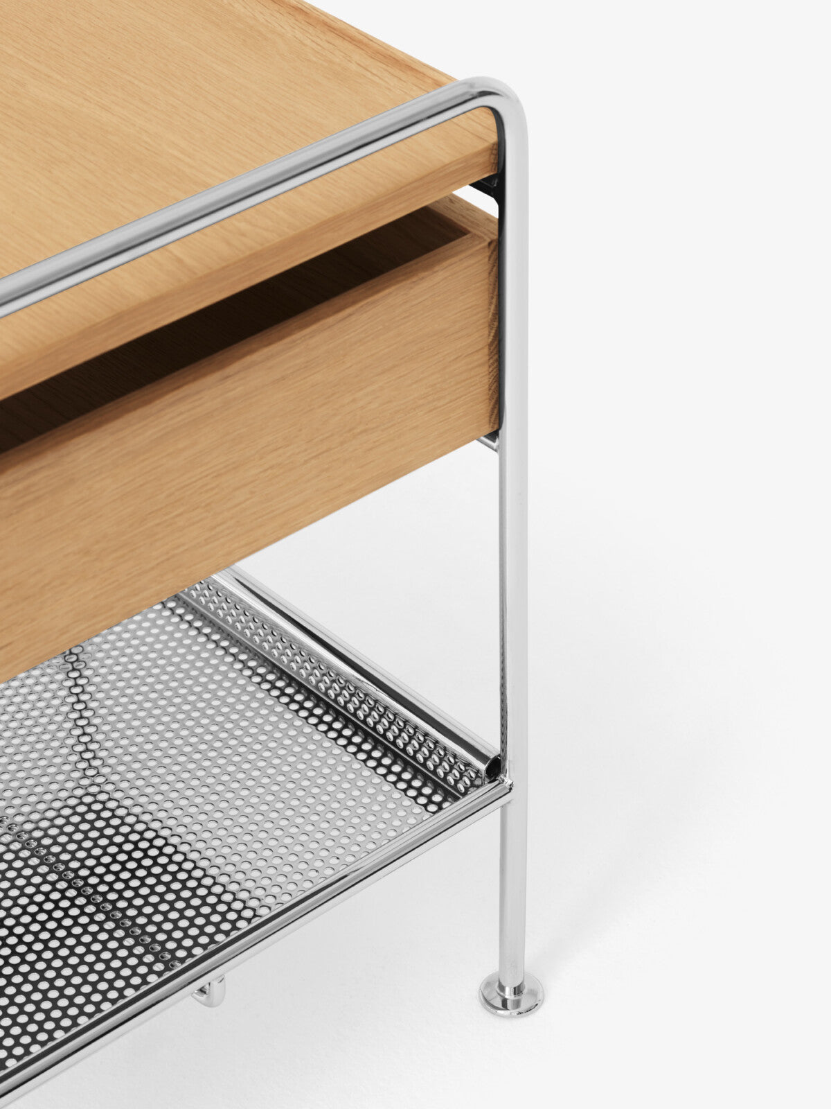 Alima Trolley NDS3 Chrome/Oak