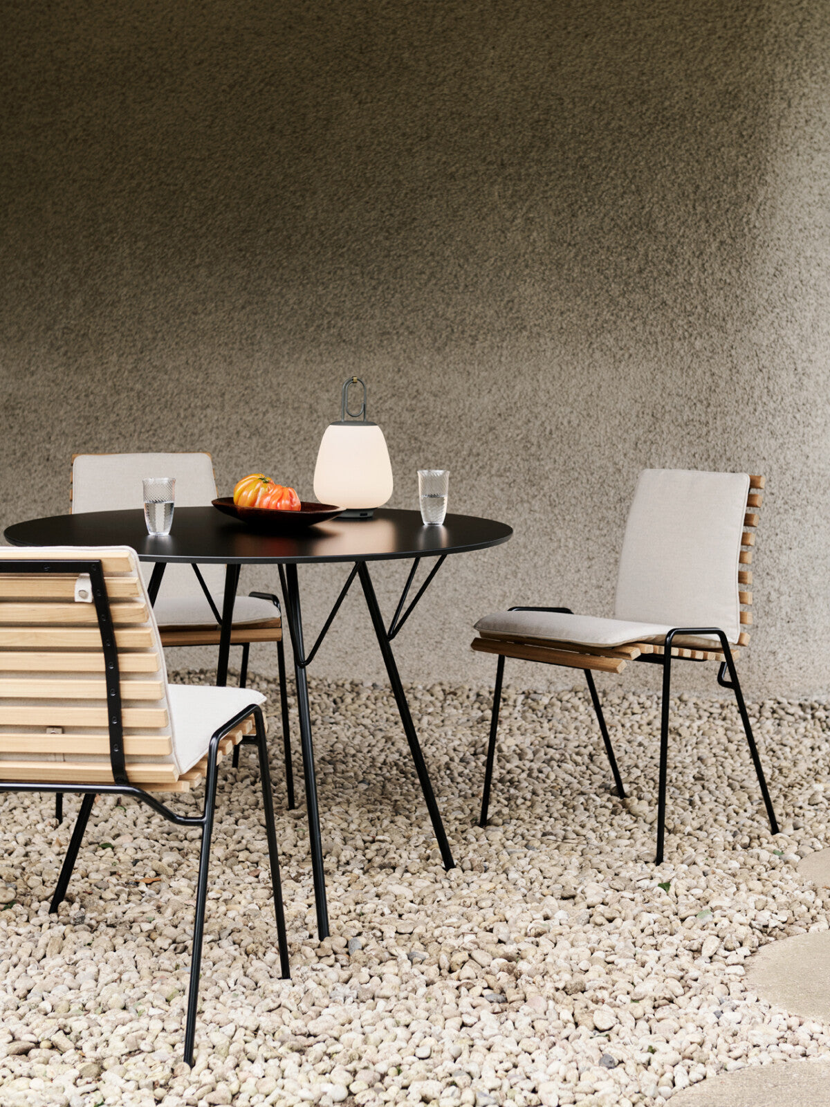 RFH Terrace Chair RD4 Teak & Black