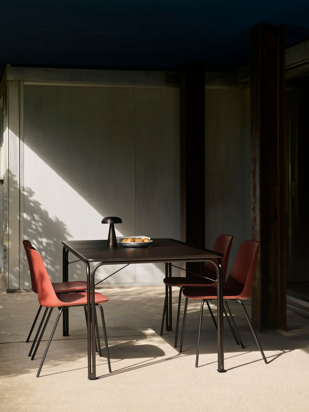 Rely HW138 Chair Red Brown