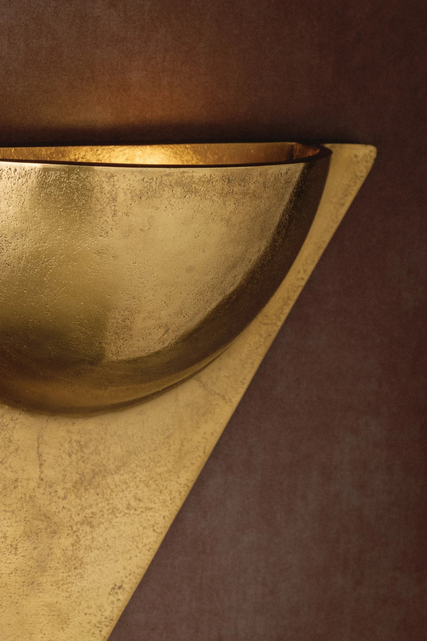 Atria Wall Sconce Brass