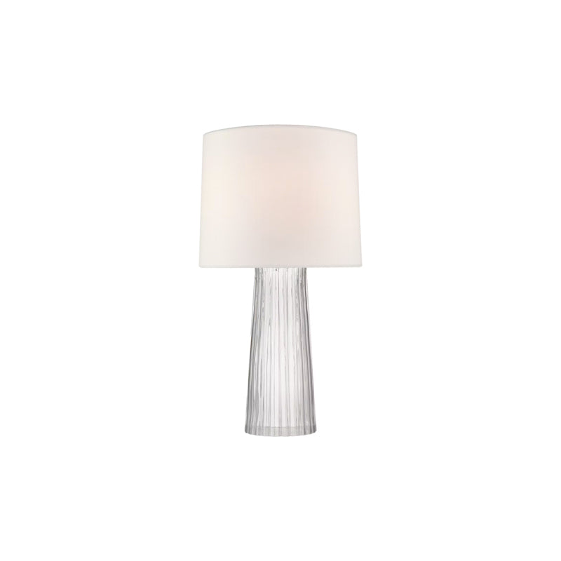 Danube Medium Table Lamp Clear Glass