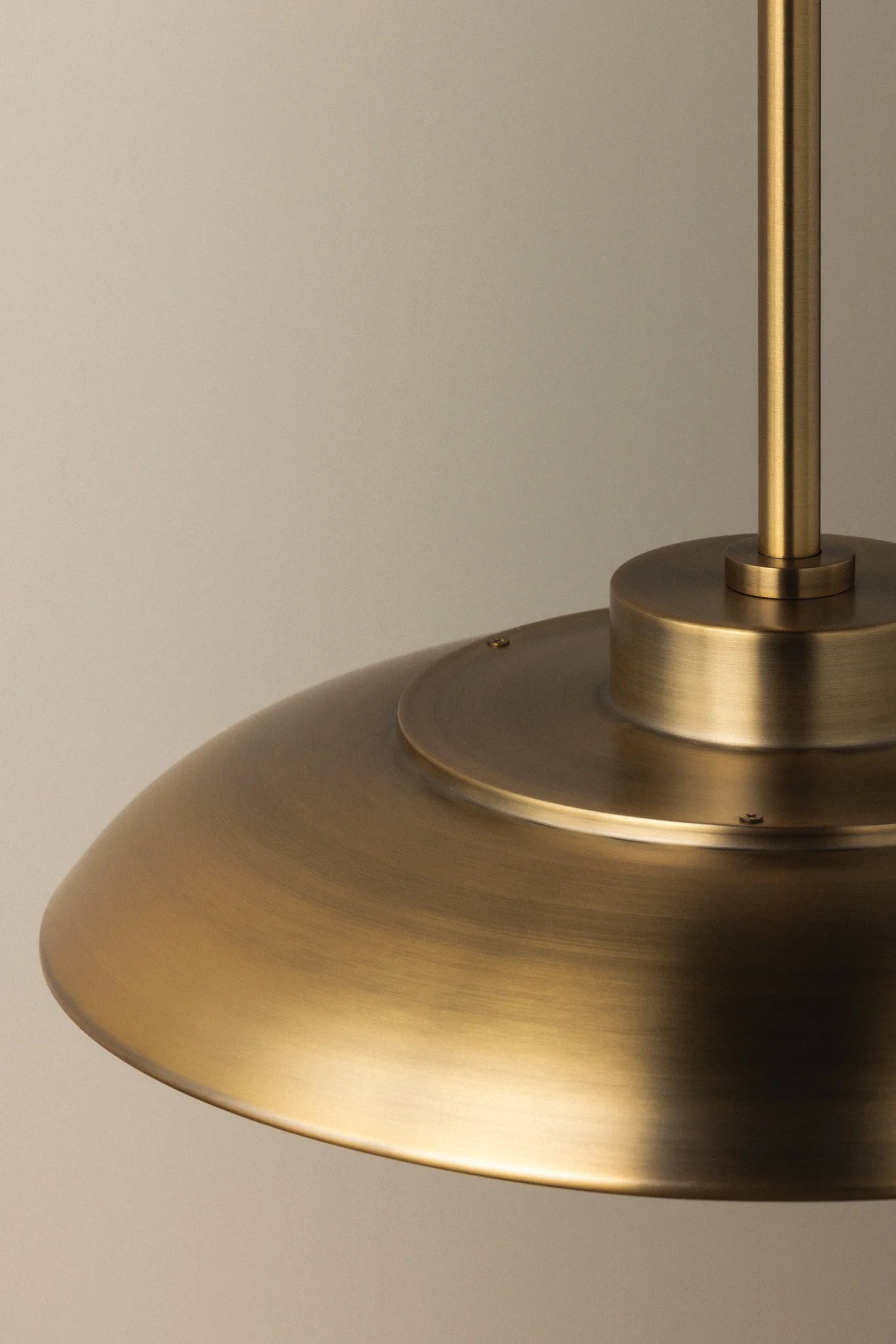 Braxton Pendant Brass