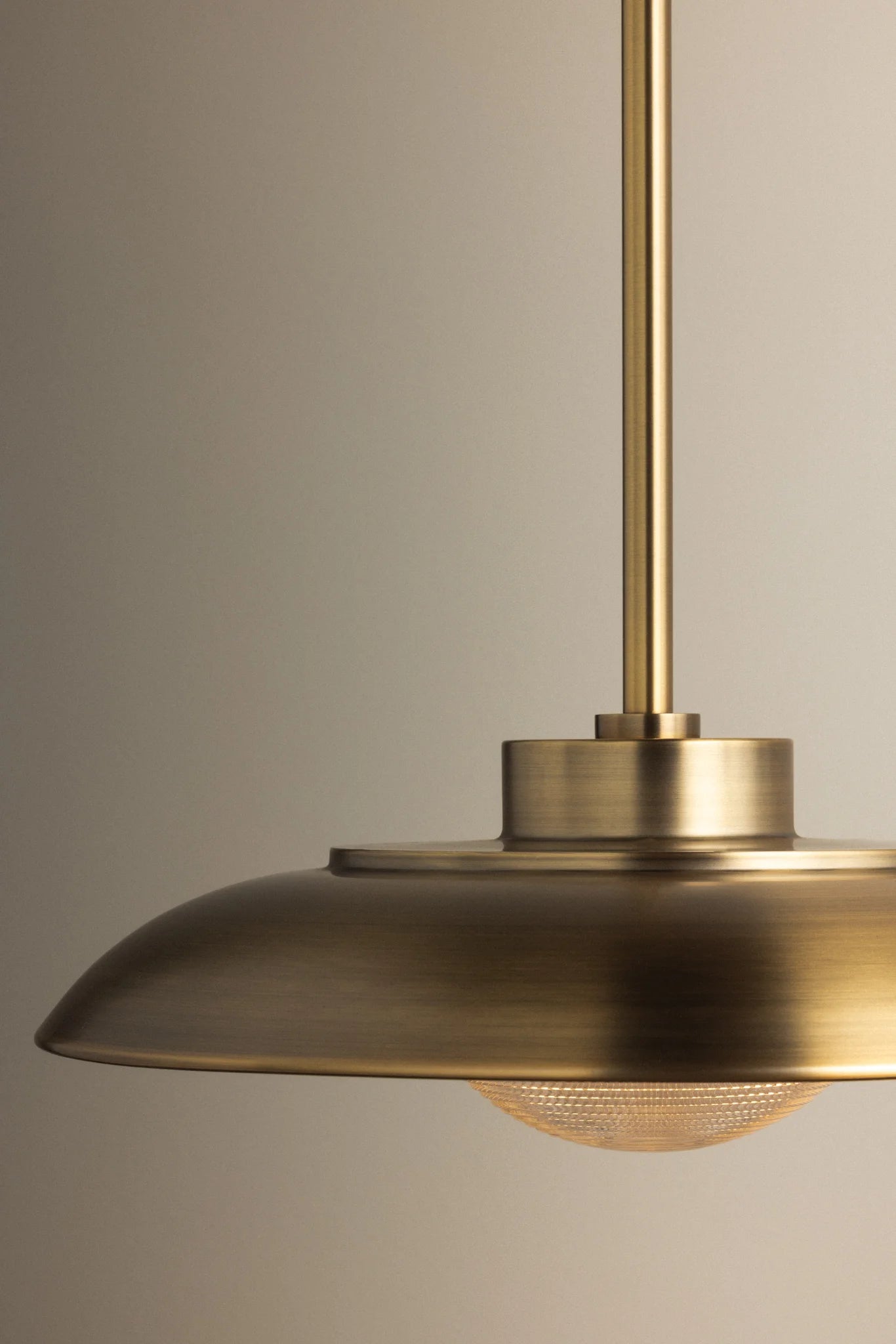 Braxton Pendant Brass