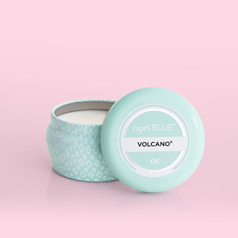 Volcano Aqua Printed Mini Tin 3 Oz