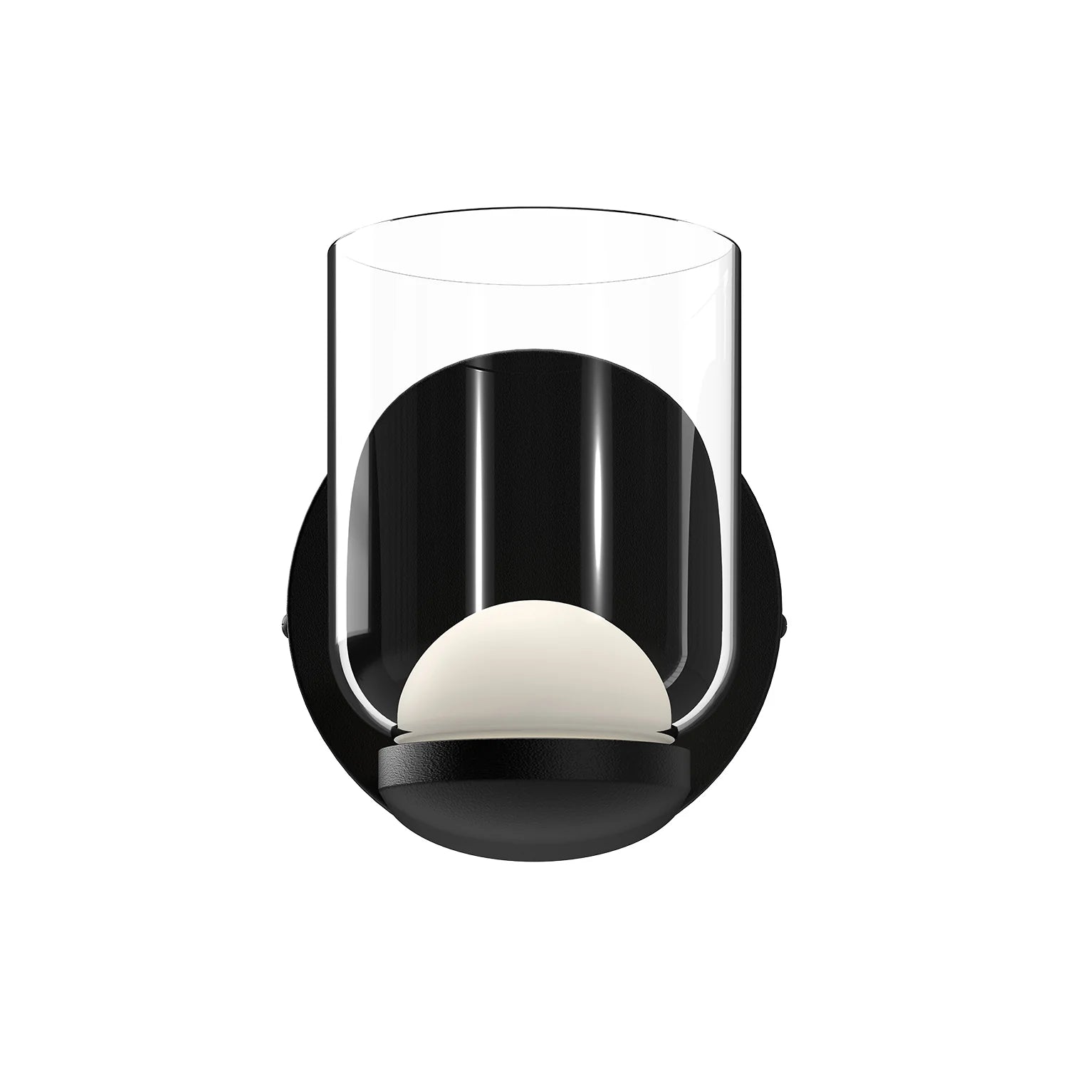 Cedar Wall Sconce Black