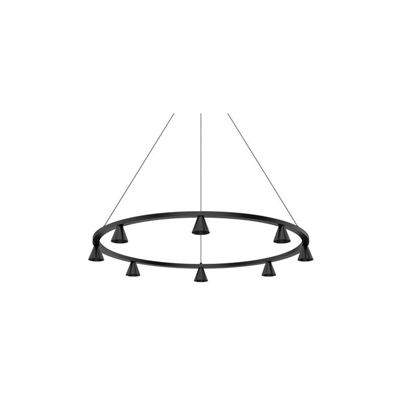 Dune Chandelier Black