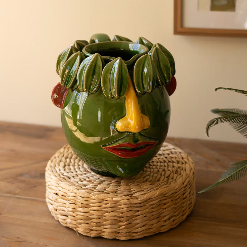 Maceta De Cerámica Carambola