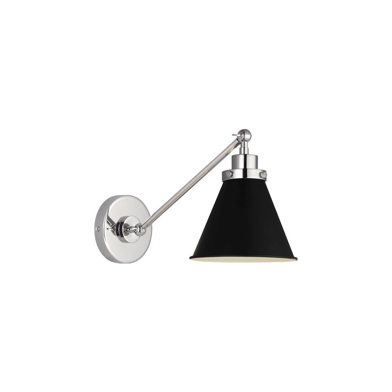 Wellfleet Sconce Black Nickel
