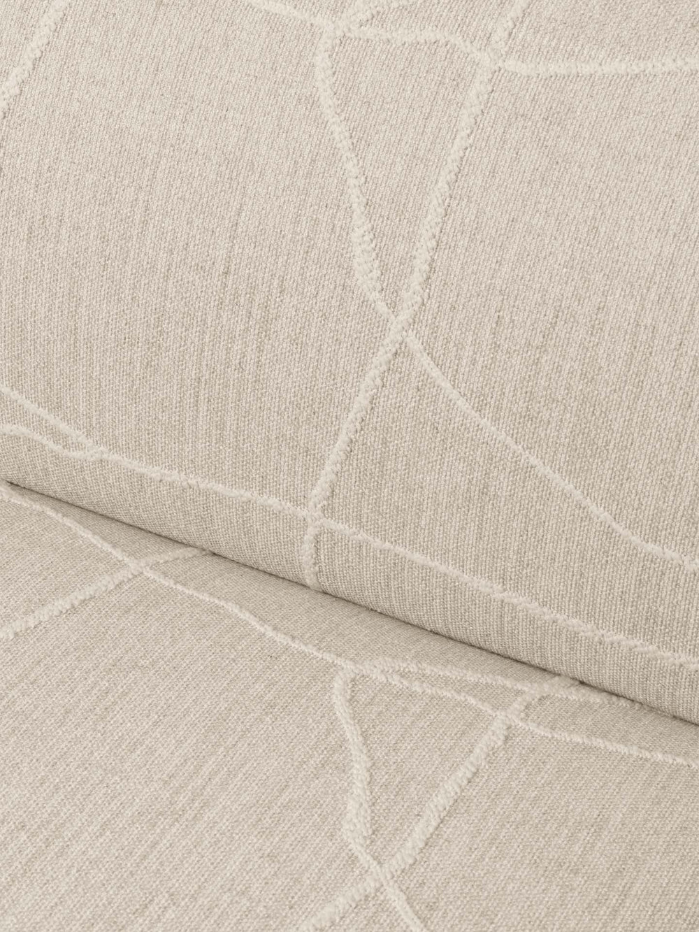 Rico Lounge Chair Swivel Can Lis Sand/Off-White